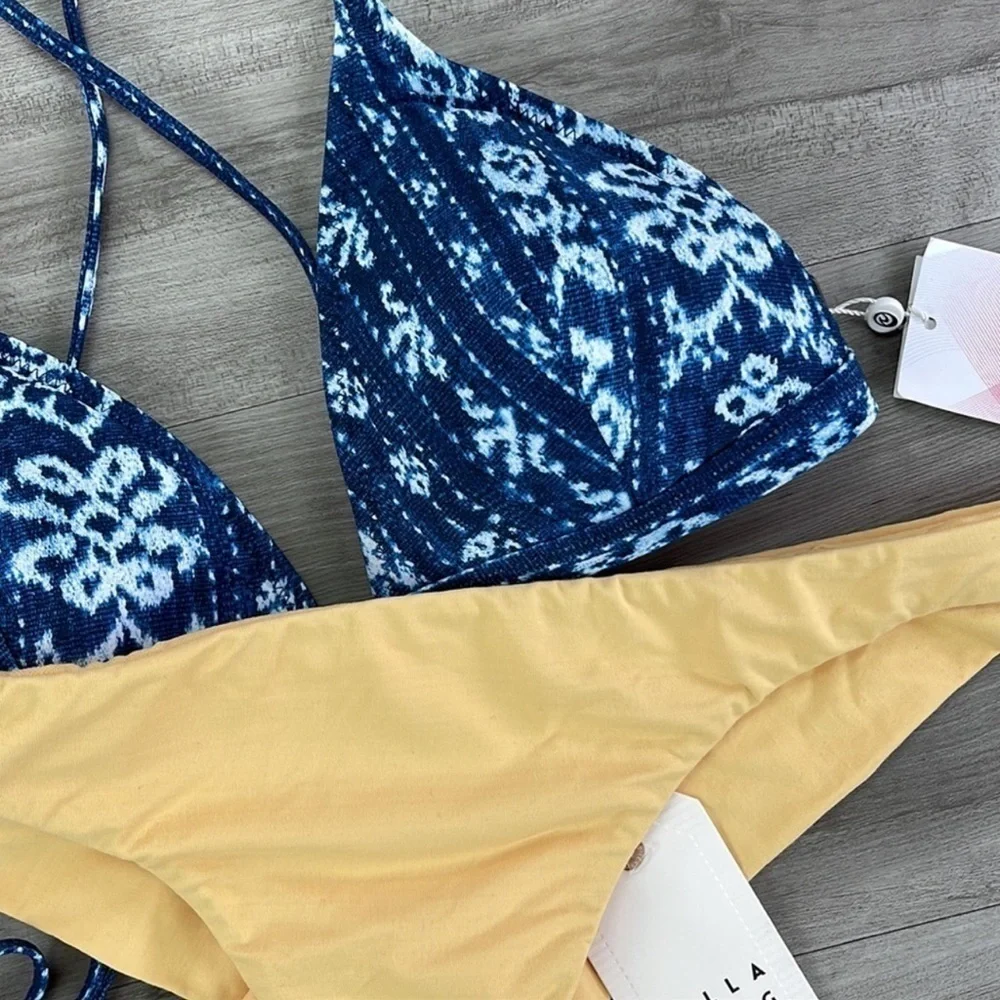 ☀️BILLABONG☀️RIP CURL☀️ SURF SHACK TRI TOP SOL SEARCHER TANGA CHEEKY BIKINI